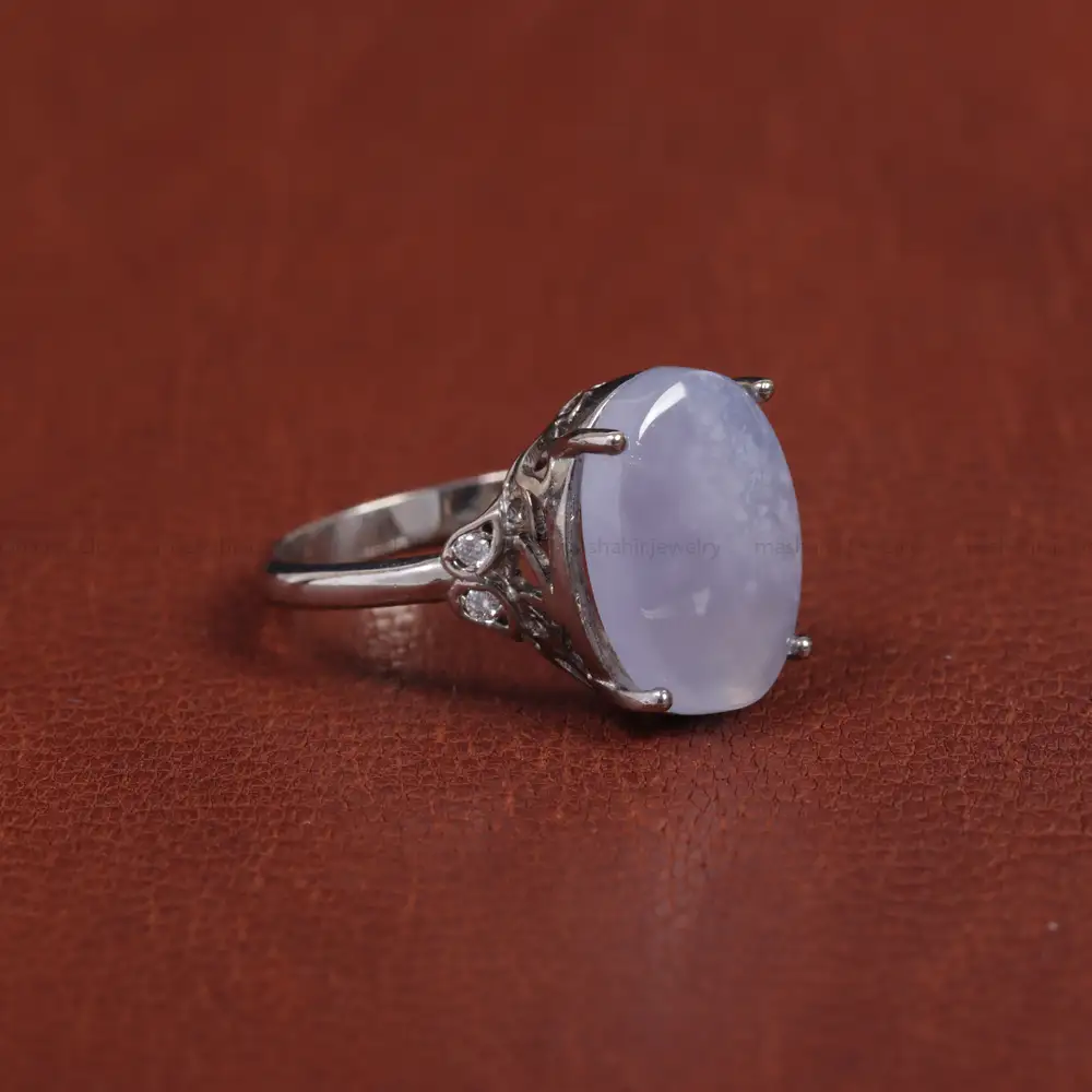 انگشتر عقیق سوسنی زنانه کد 16254