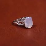 انگشتر عقیق سوسنی زنانه کد 16256