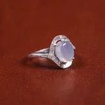 انگشتر عقیق سوسنی زنانه کد 16259