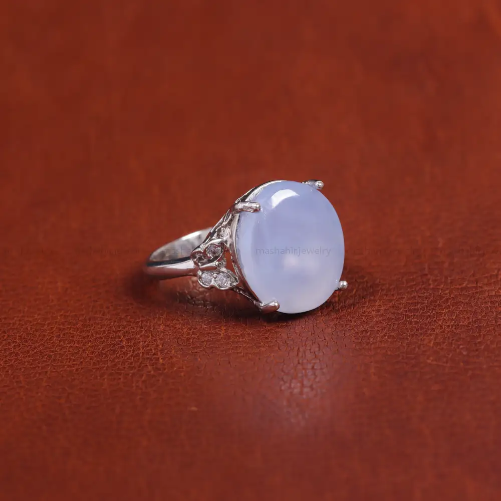 انگشتر عقیق سوسنی زنانه کد 16261