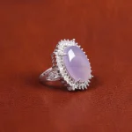 انگشتر عقیق سوسنی زنانه کد 16267