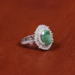 انگشتر زمرد زنانه کد 16271