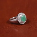 انگشتر زمرد زنانه کد 16272