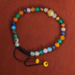 دستبند عقیق زنانه کد 16566