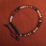 دستبند عقیق زنانه کد 16573