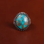 انگشتر فیروزه شجری مردانه کد 15905