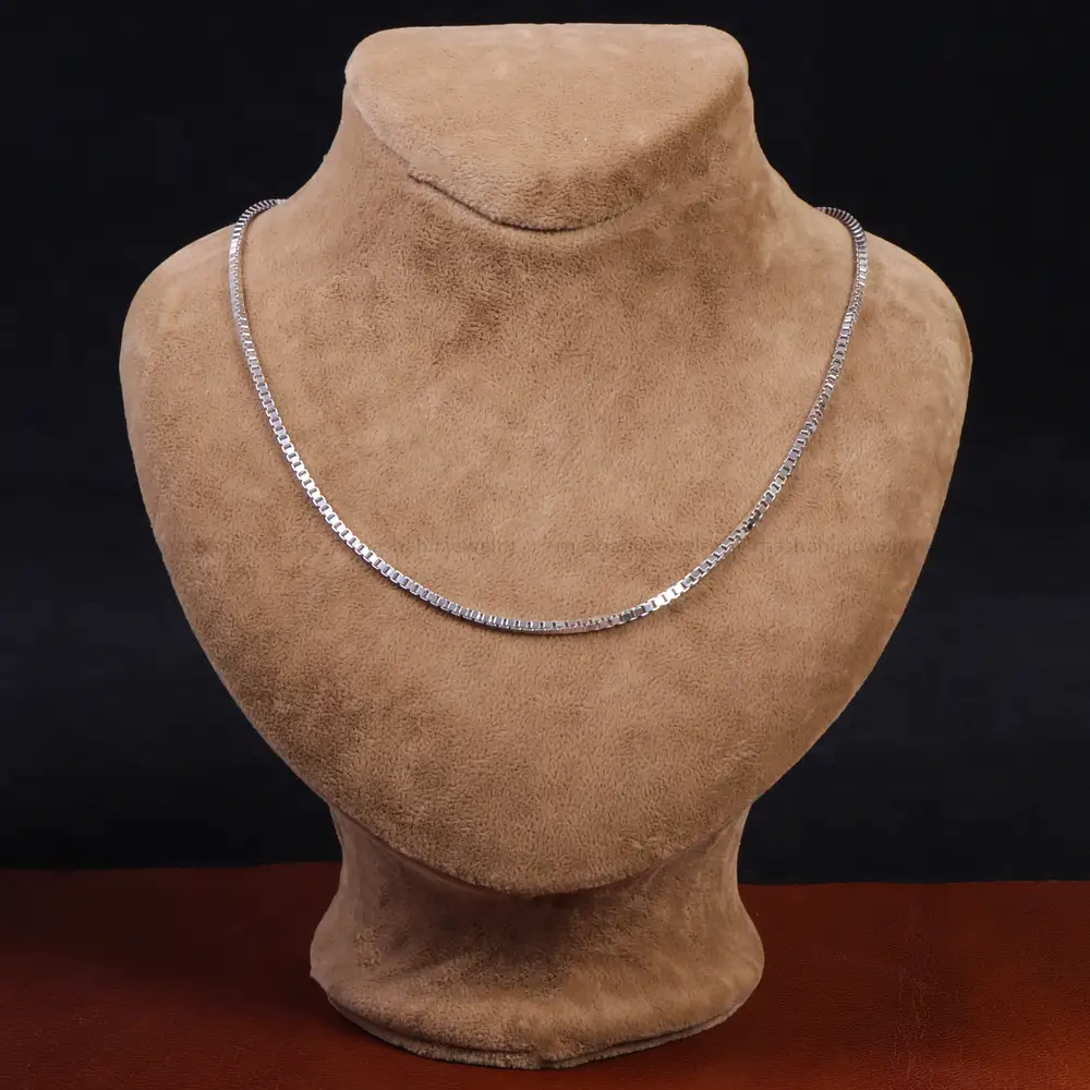 زنجیر نقره کد 15934