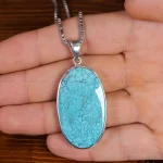 گردنبند فیروزه شجری کد 15965