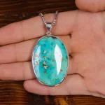 گردنبند فیروزه شجری کد 15966