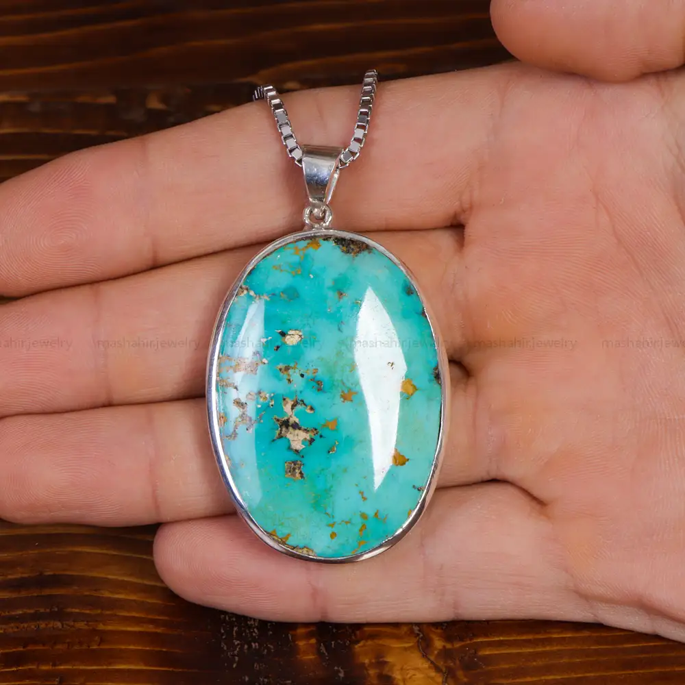 گردنبند فیروزه شجری کد 15966