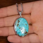 گردنبند فیروزه شجری کد 15969