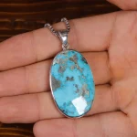 گردنبند فیروزه شجری کد 15970