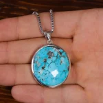 گردنبند فیروزه شجری کد 15971