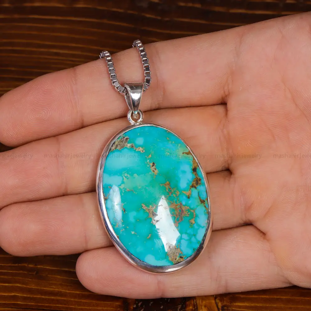 گردنبند فیروزه شجری کد 15975