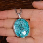 گردنبند فیروزه شجری کد 15976