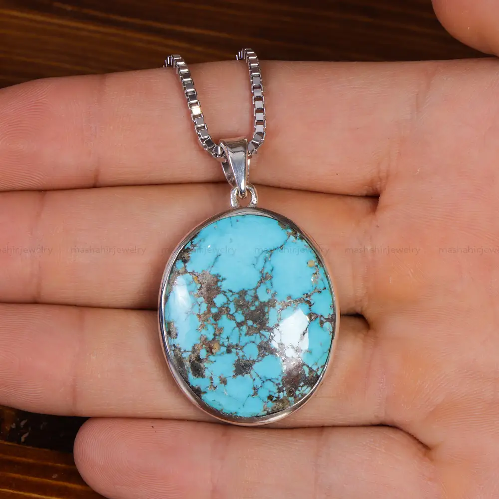 گردنبند فیروزه شجری کد 15981