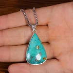 گردنبند فیروزه شجری کد 15984