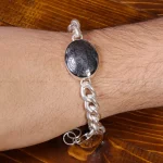 دستبند حدید مردانه کد 16029