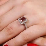انگشتر الکساندریت زنانه کد 16229