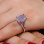 انگشتر عقیق سوسنی زنانه کد 16256