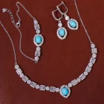 سرویس فیروزه زنانه کد 16208