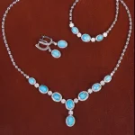 سرویس فیروزه زنانه کد 16209