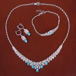 سرویس فیروزه زنانه کد 16210