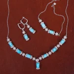 سرویس فیروزه زنانه کد 16214