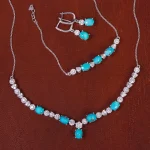 سرویس فیروزه زنانه کد 16215