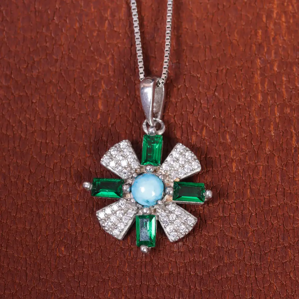 گردنبند میکس زنانه کد 16653