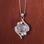 گردنبند دُر نجف زنانه کد 16660