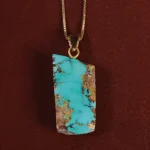 گردنبند فیروزه کد 16714