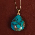 گردنبند فیروزه کد 16716