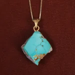 گردنبند فیروزه کد 16727