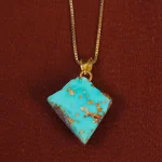 گردنبند فیروزه کد 16733