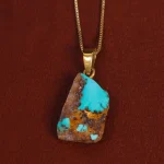 گردنبند فیروزه کد 16740