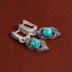 گوشواره فیروزه زنانه کد 16811