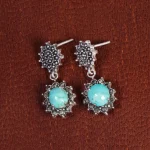 گوشواره فیروزه زنانه کد 16816