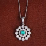گردنبند فیروزه زنانه کد 16822