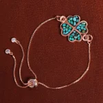 دستبند مسی فیروزه کوب کد 16875