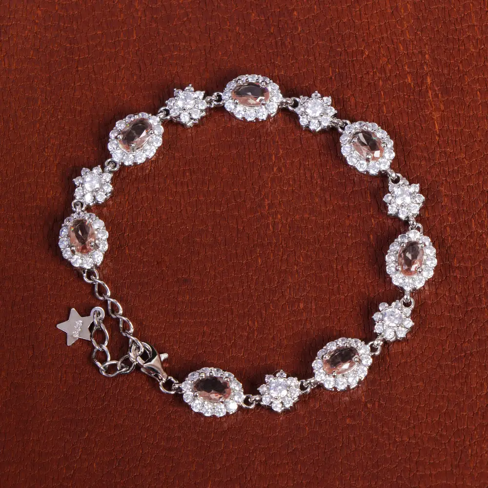 دستبند الکساندریت زنانه کد 16884