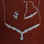 سرویس فیروزه زنانه کد 16891