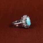 انگشتر فیروزه شجری زنانه کد 16934