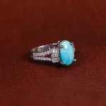 انگشتر فیروزه شجری زنانه کد 16947