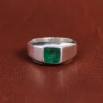 انگشتر زمرد مردانه کد 16621