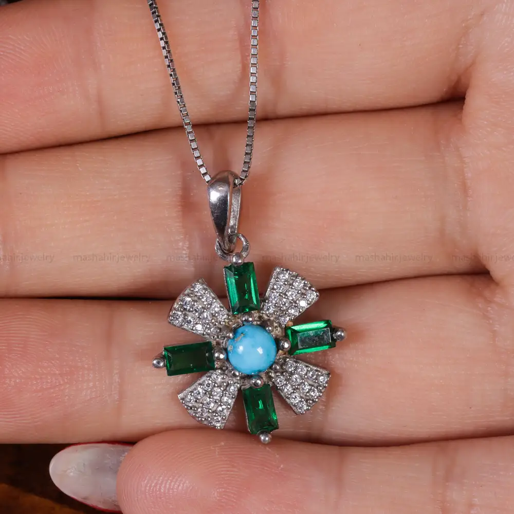 گردنبند میکس زنانه کد 16653