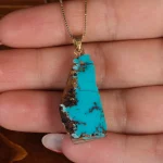 گردنبند فیروزه کد 16717