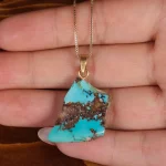 گردنبند فیروزه کد 16721