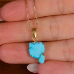 گردنبند فیروزه کد 16732