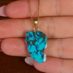 گردنبند فیروزه کد 16734